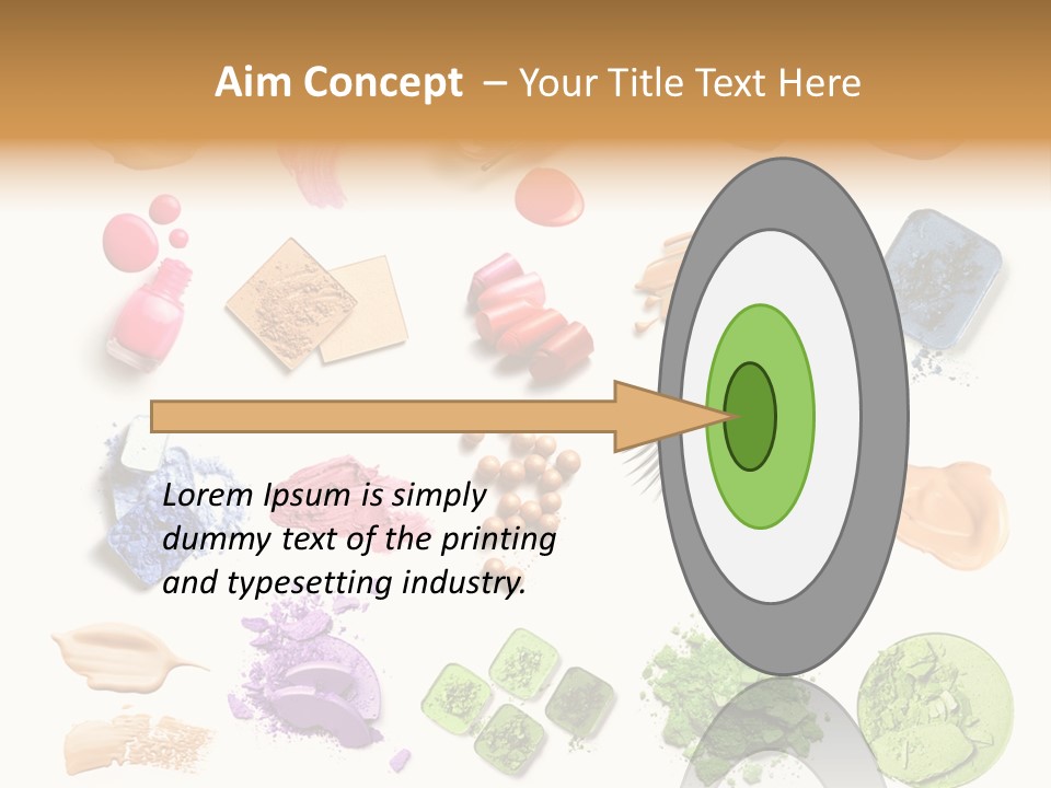 Make Up Products PowerPoint Template