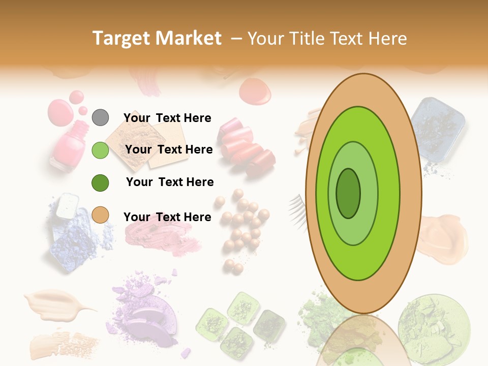 Make Up Products PowerPoint Template
