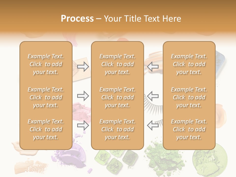 Make Up Products PowerPoint Template