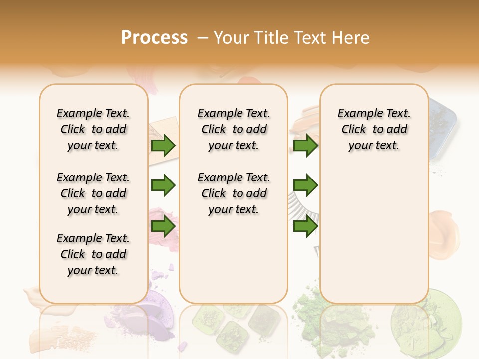 Make Up Products PowerPoint Template