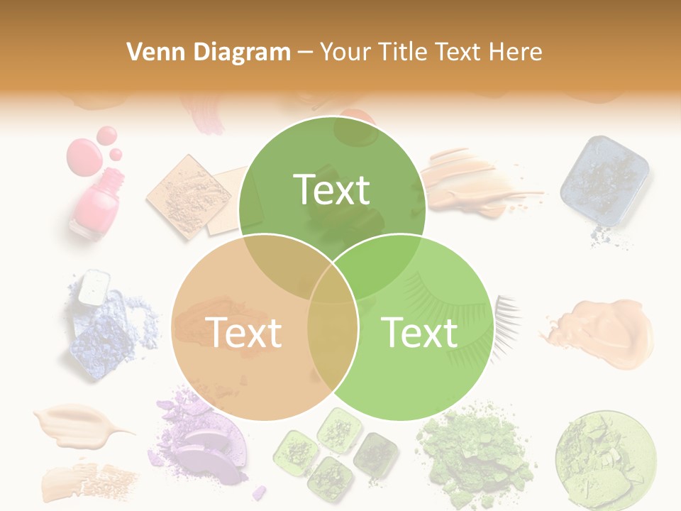 Make Up Products PowerPoint Template