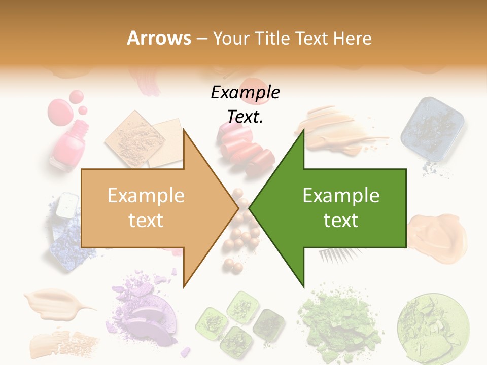 Make Up Products PowerPoint Template