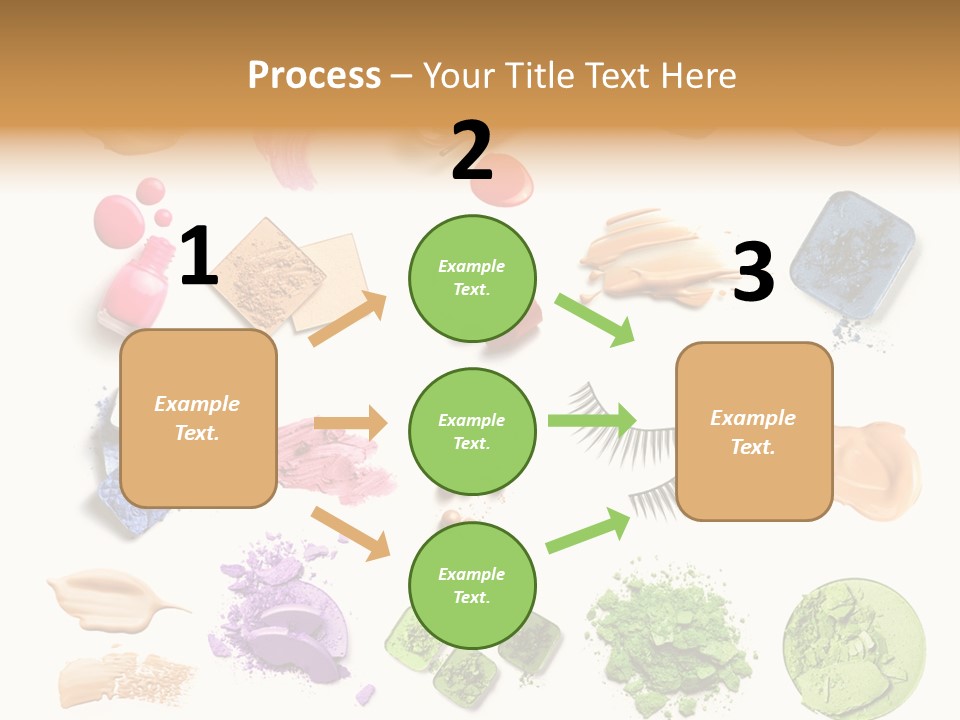 Make Up Products PowerPoint Template