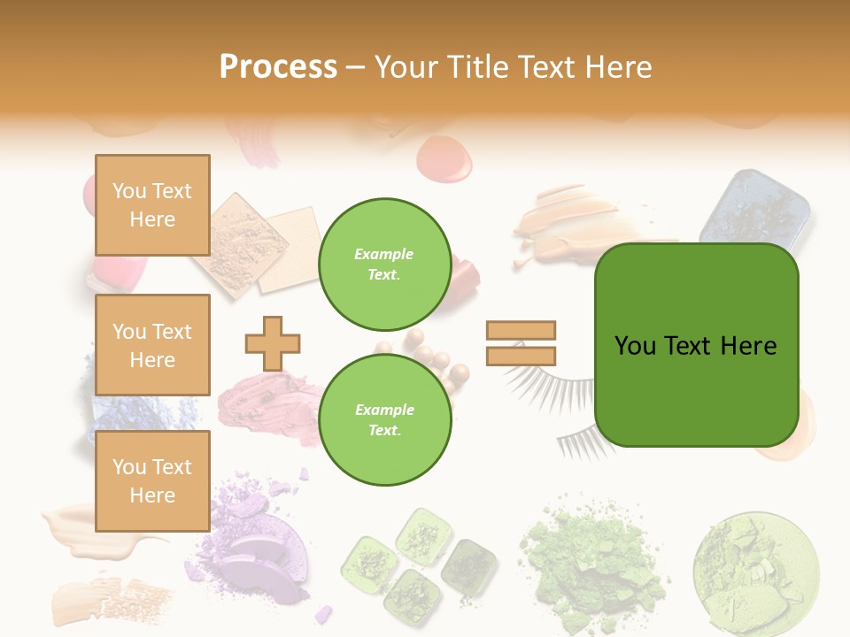 Make Up Products PowerPoint Template