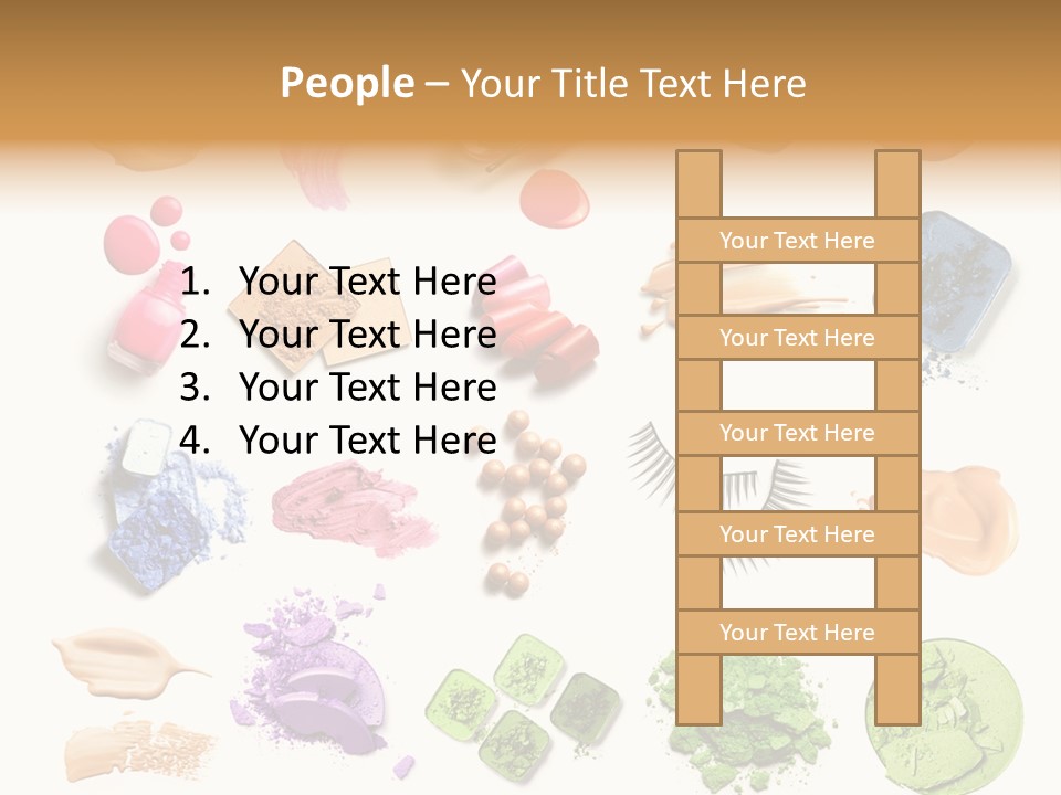Make Up Products PowerPoint Template