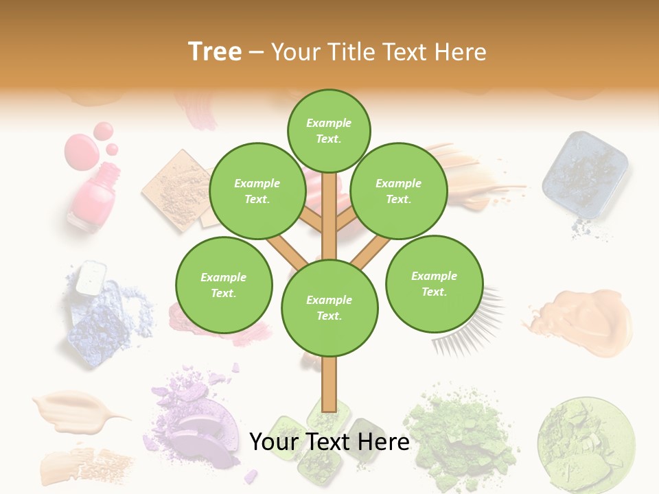 Make Up Products PowerPoint Template