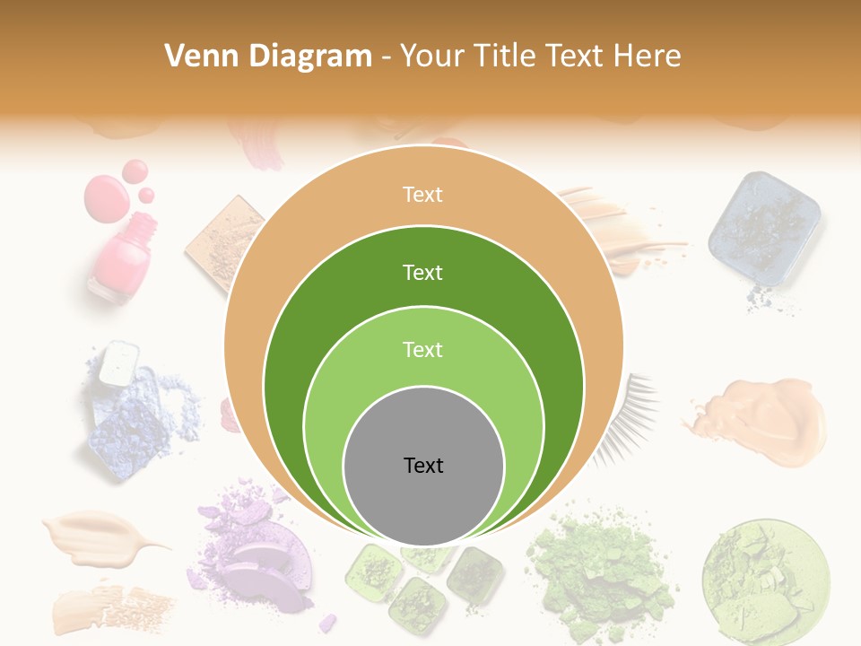 Make Up Products PowerPoint Template