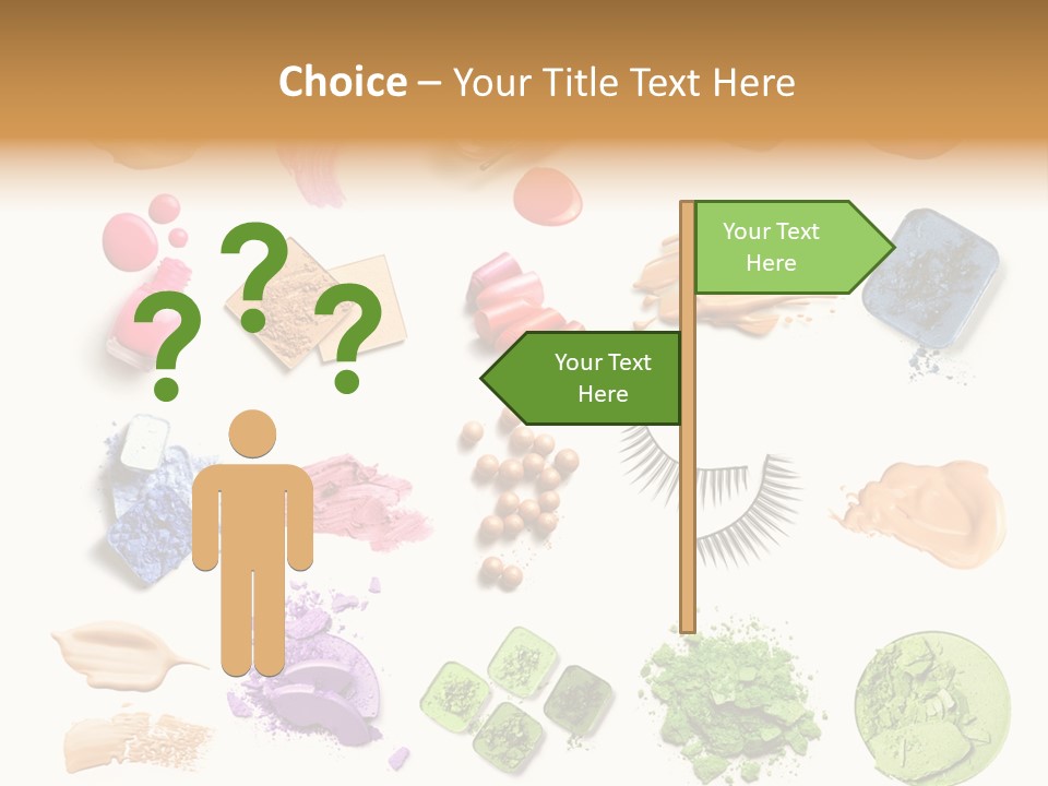 Make Up Products PowerPoint Template