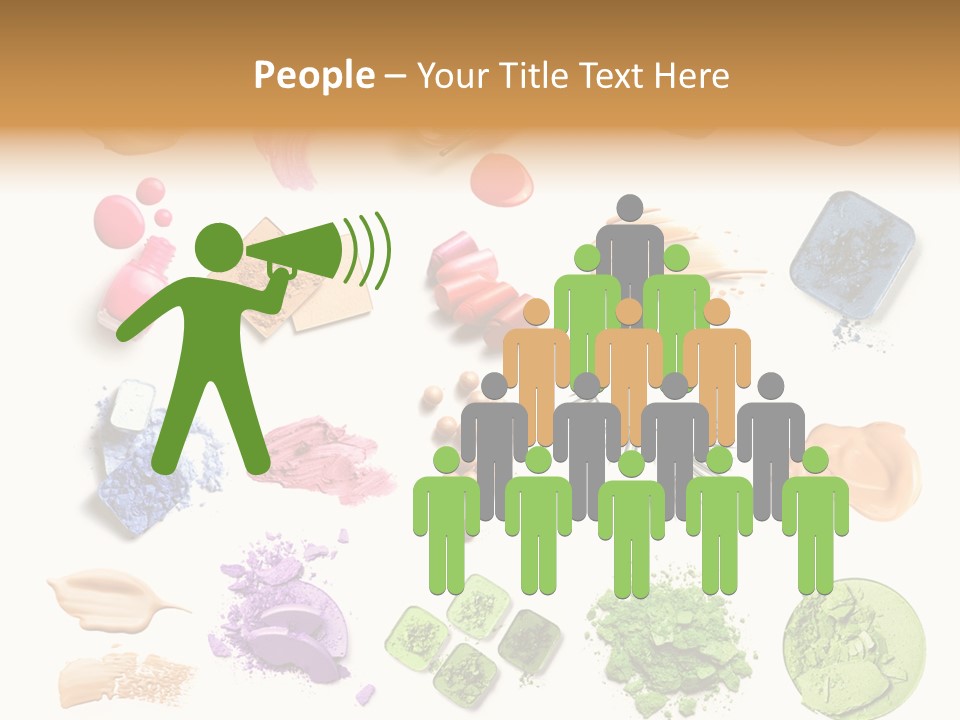 Make Up Products PowerPoint Template