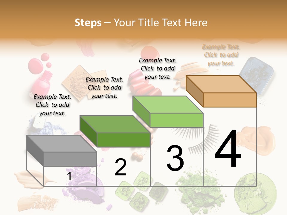 Make Up Products PowerPoint Template