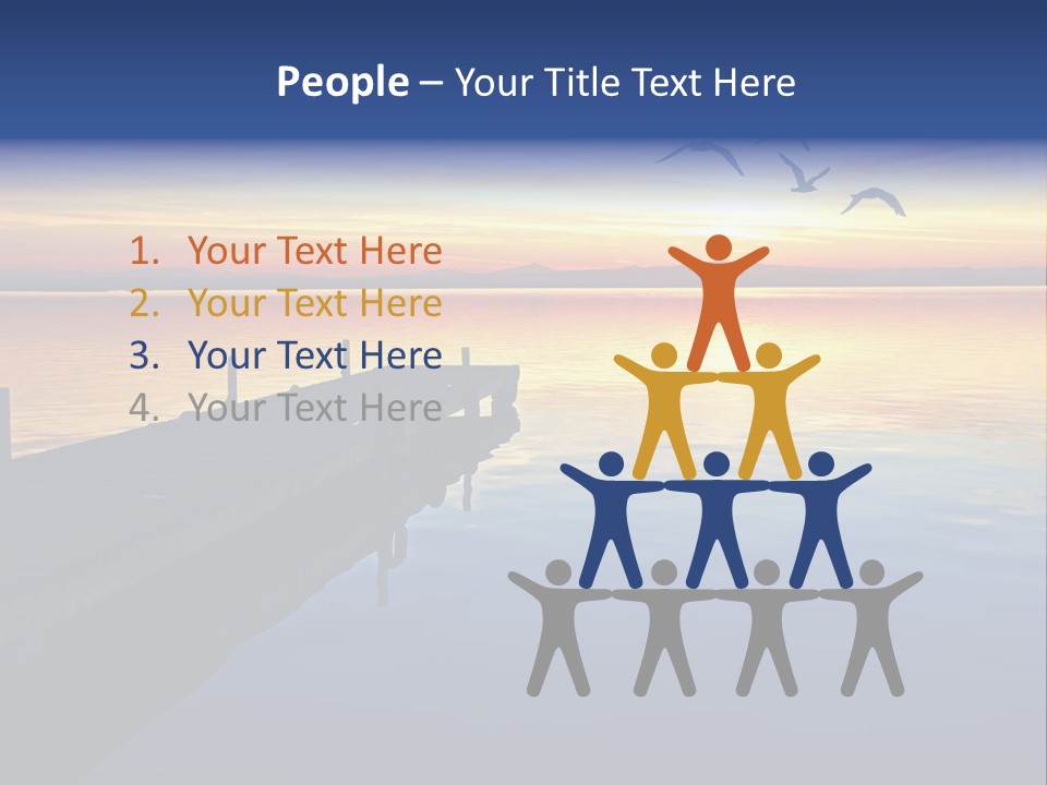 People Travelling Recreation PowerPoint Template