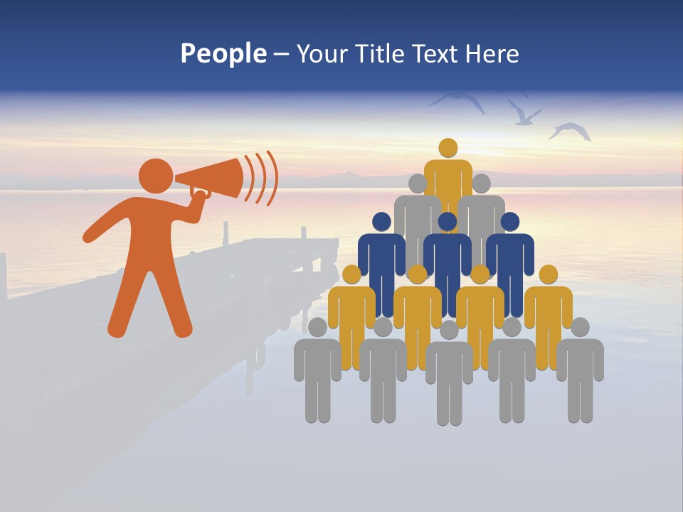 People Travelling Recreation PowerPoint Template