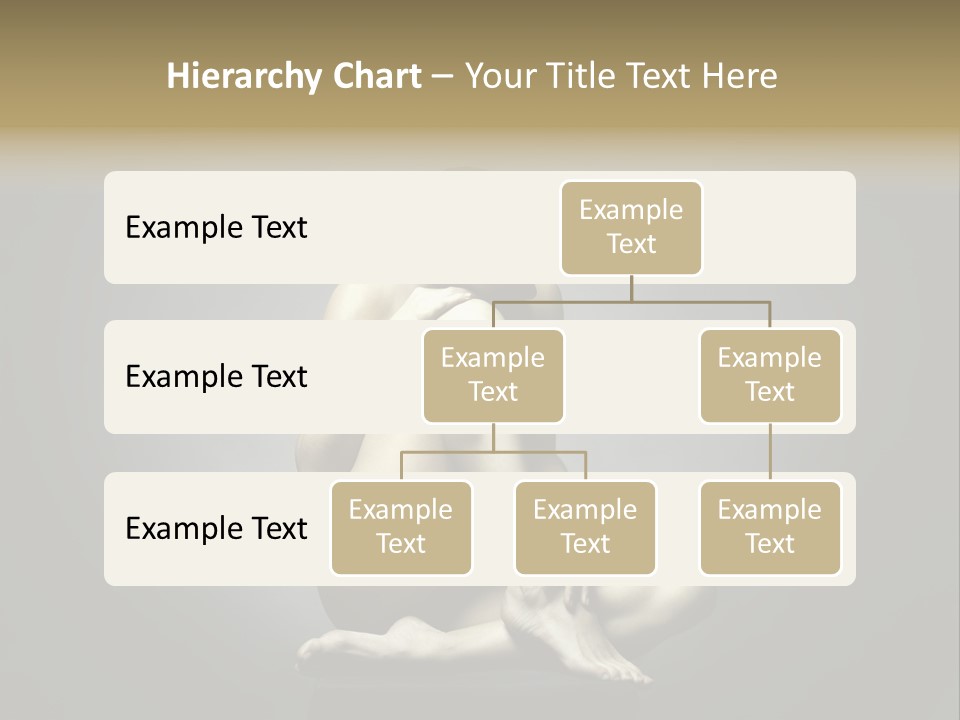 Sitting Lady PowerPoint Template