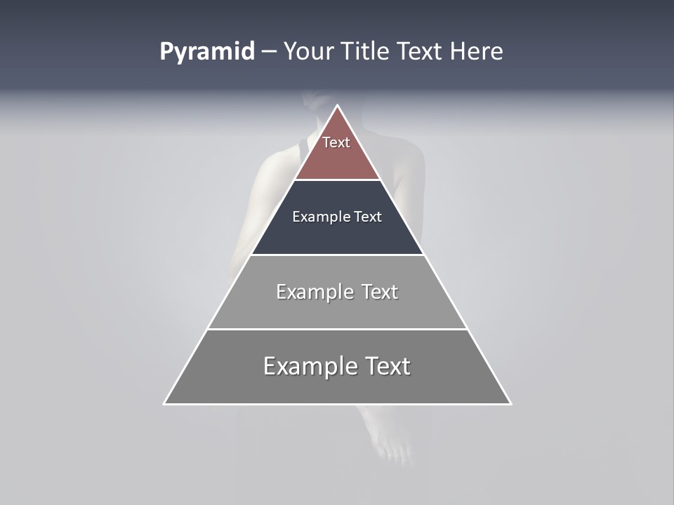 Sitting Lady PowerPoint Template