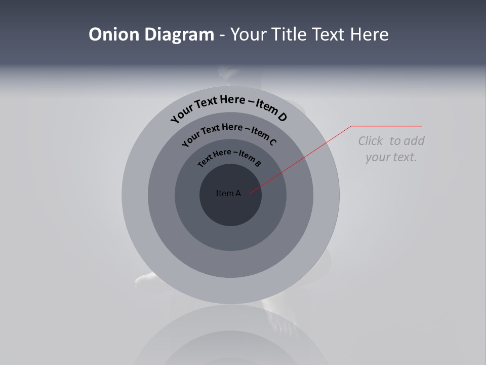 Sitting Lady PowerPoint Template