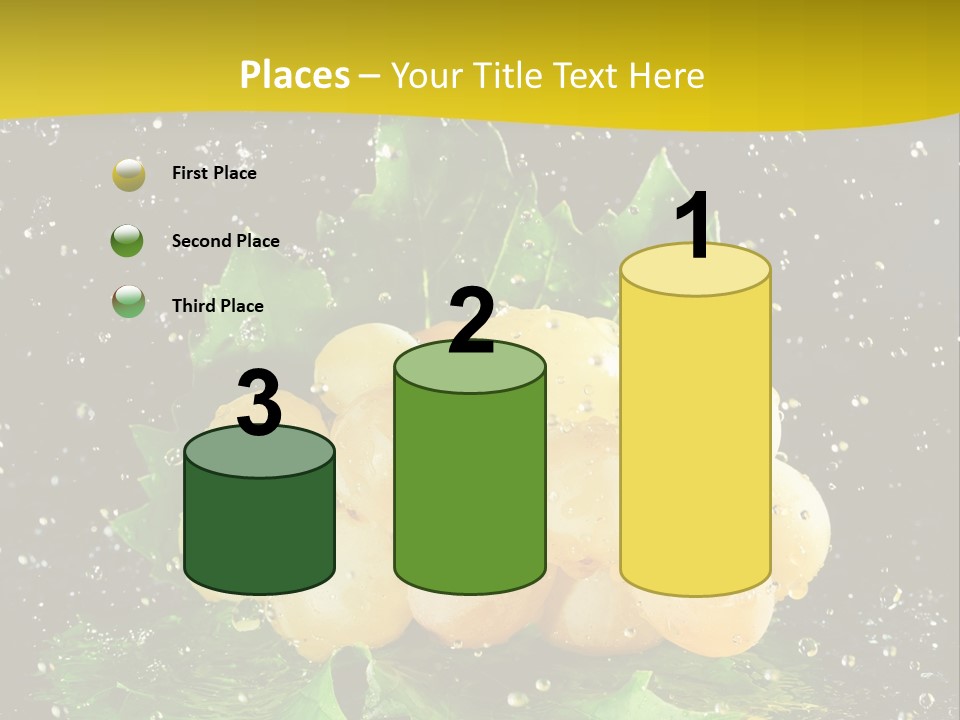 Splash Falling Bunch PowerPoint Template