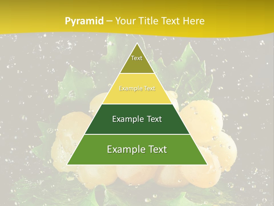 Splash Falling Bunch PowerPoint Template