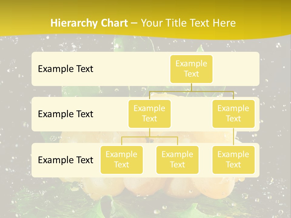 Splash Falling Bunch PowerPoint Template