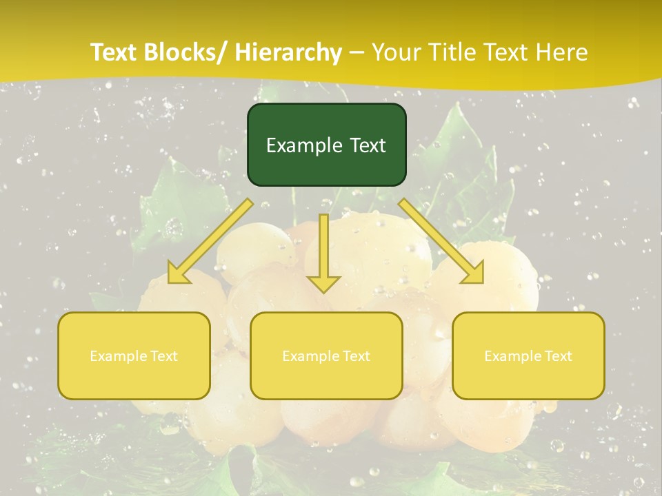 Splash Falling Bunch PowerPoint Template