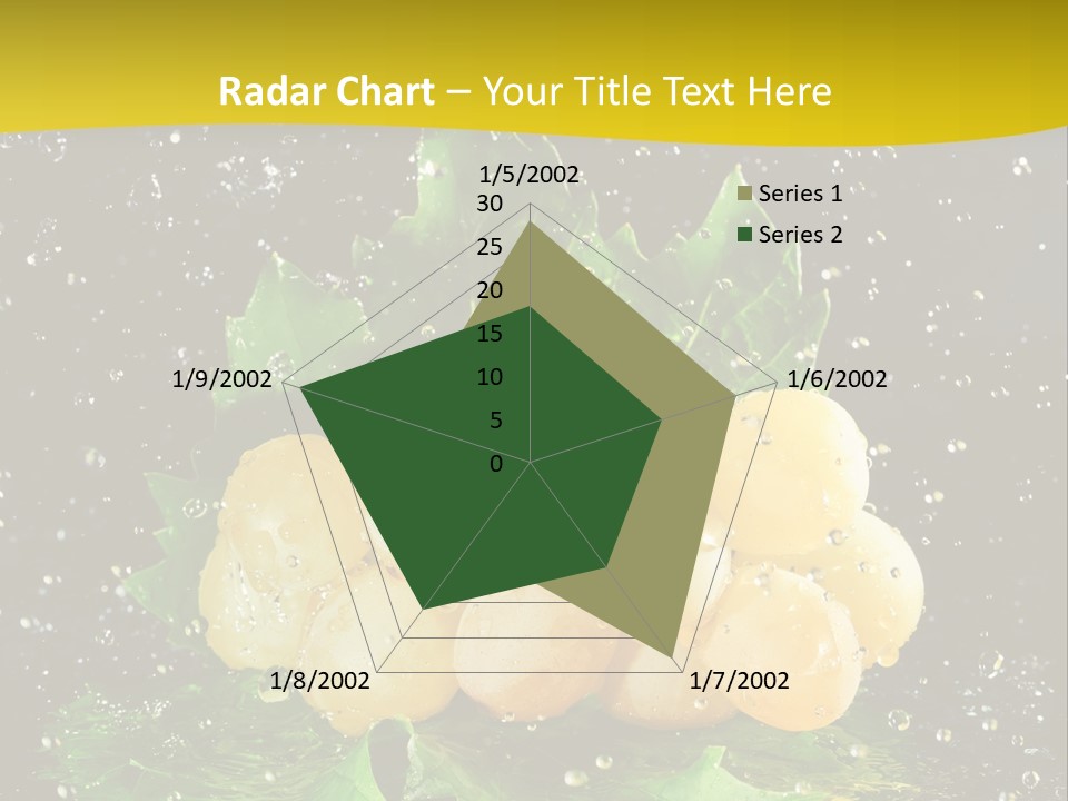 Splash Falling Bunch PowerPoint Template