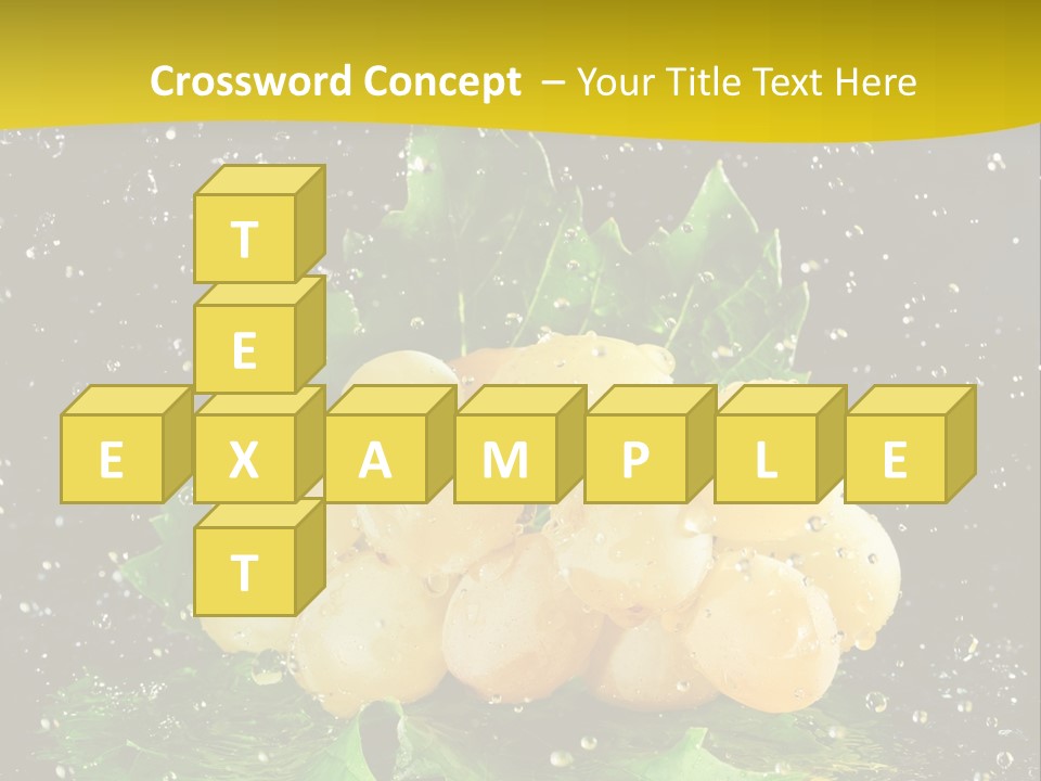 Splash Falling Bunch PowerPoint Template