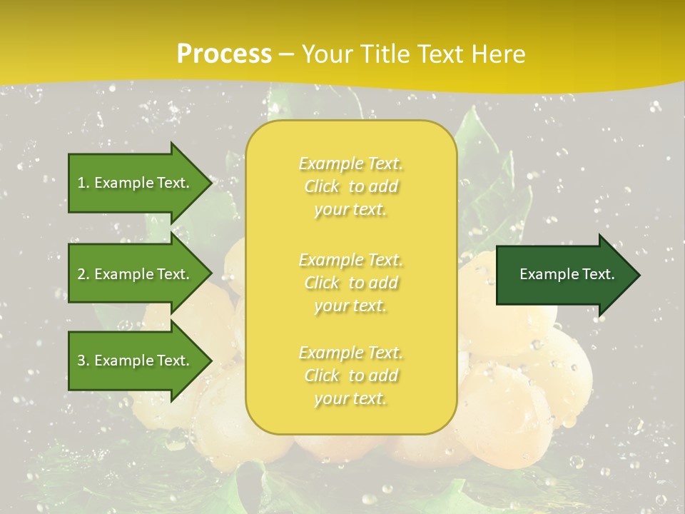 Splash Falling Bunch PowerPoint Template