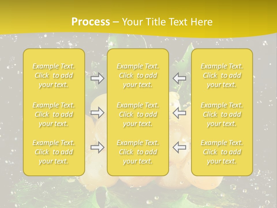 Splash Falling Bunch PowerPoint Template