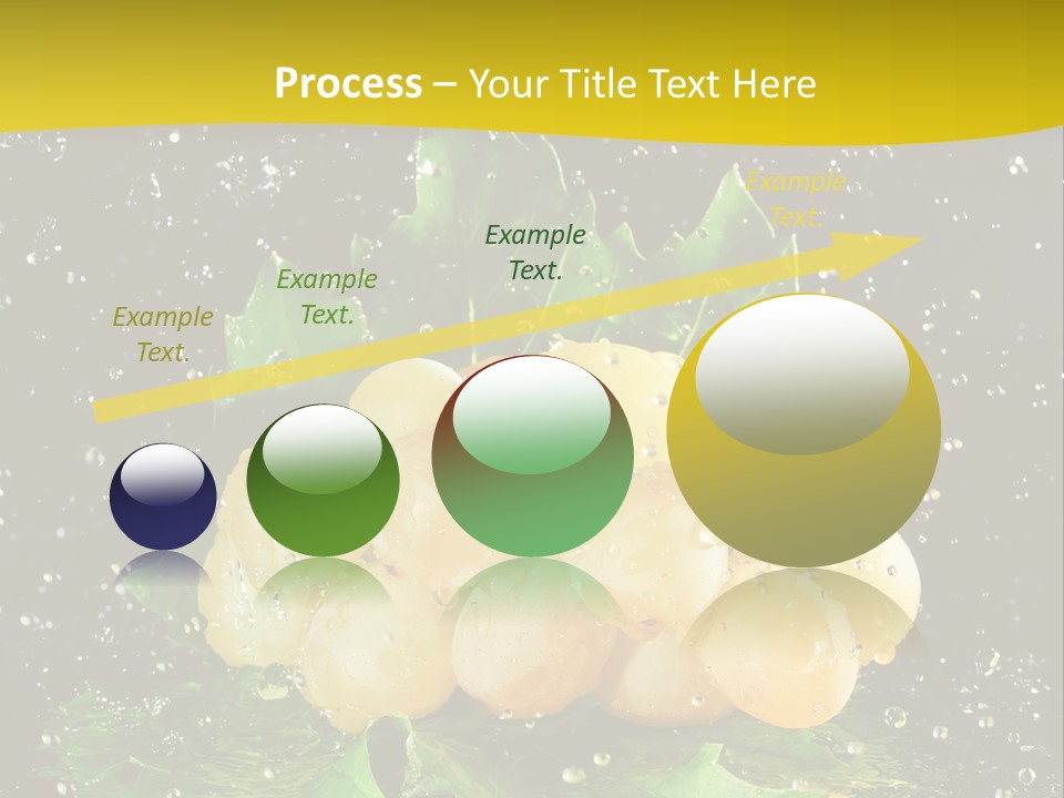 Splash Falling Bunch PowerPoint Template