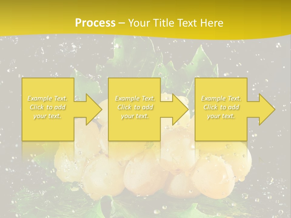 Splash Falling Bunch PowerPoint Template