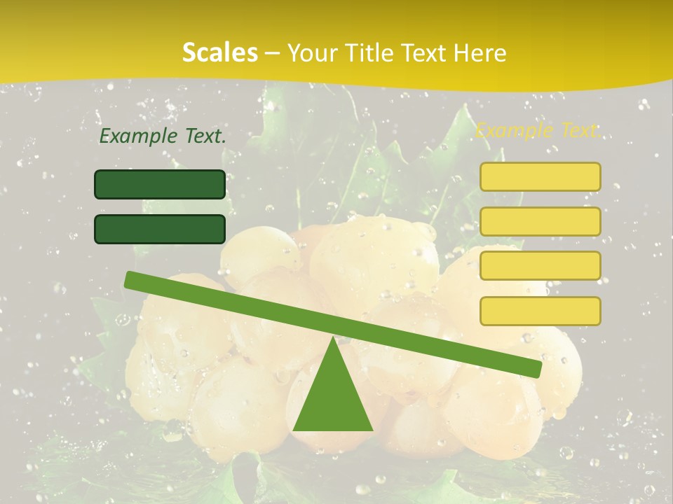 Splash Falling Bunch PowerPoint Template