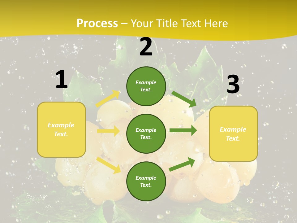 Splash Falling Bunch PowerPoint Template