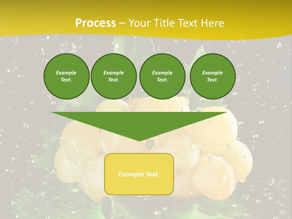 Splash Falling Bunch PowerPoint Template