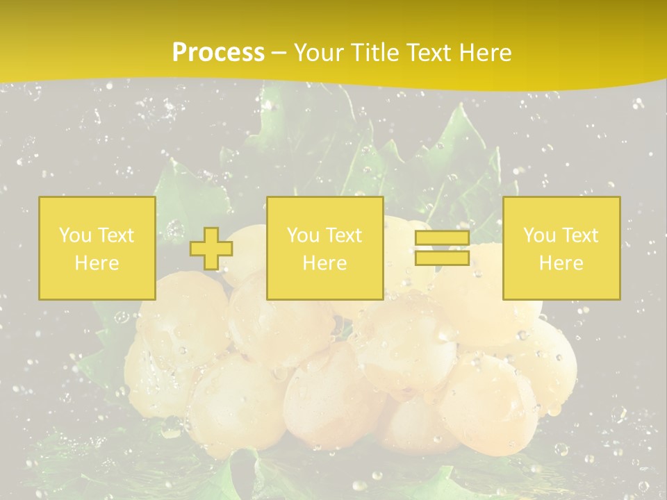 Splash Falling Bunch PowerPoint Template