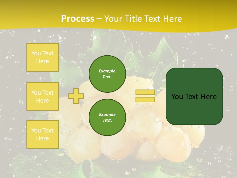 Splash Falling Bunch PowerPoint Template