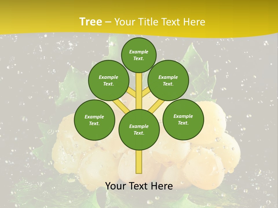 Splash Falling Bunch PowerPoint Template