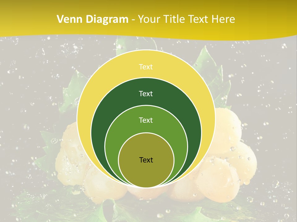 Splash Falling Bunch PowerPoint Template