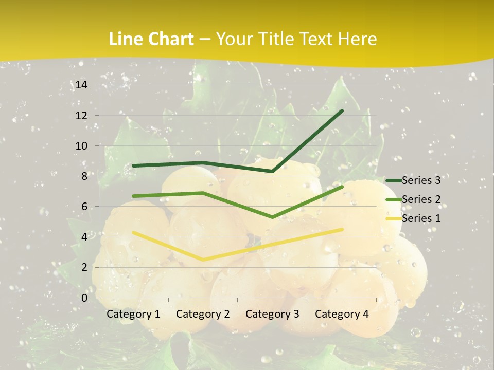 Splash Falling Bunch PowerPoint Template