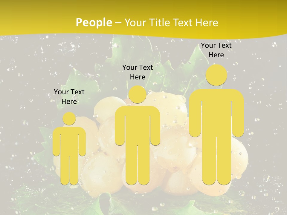 Splash Falling Bunch PowerPoint Template