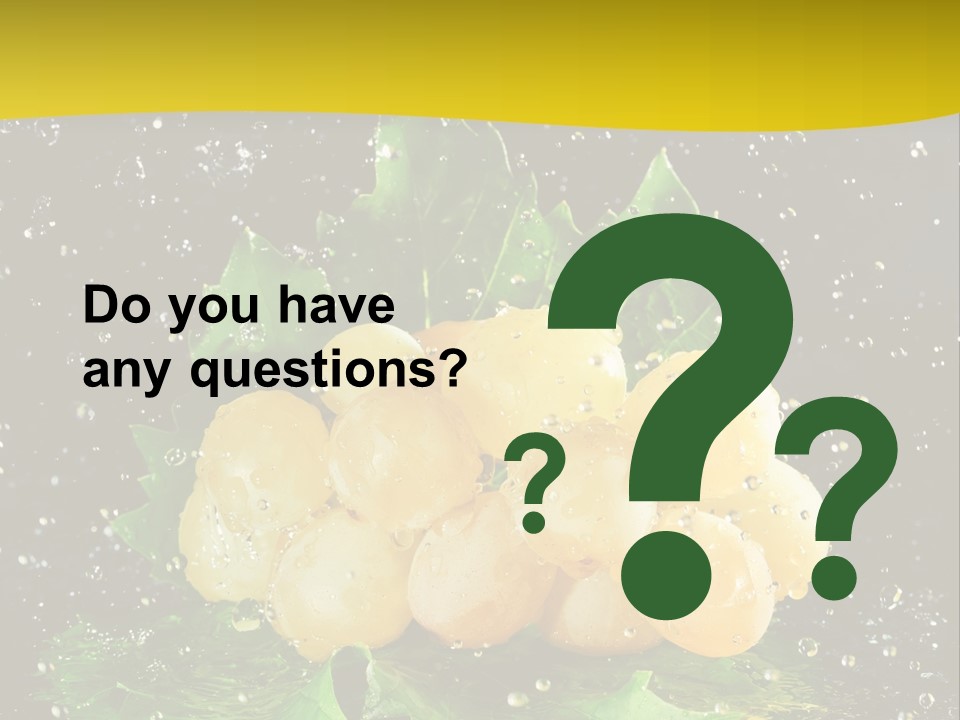 Splash Falling Bunch PowerPoint Template