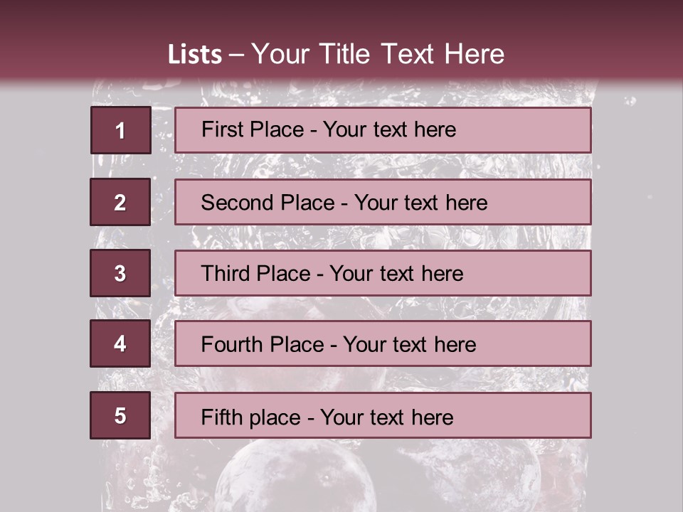 Food Nature Juicy PowerPoint Template