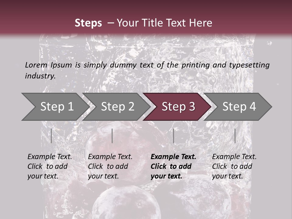 Food Nature Juicy PowerPoint Template