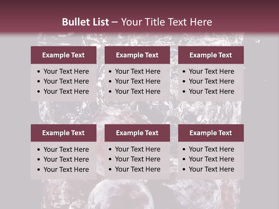 Food Nature Juicy PowerPoint Template