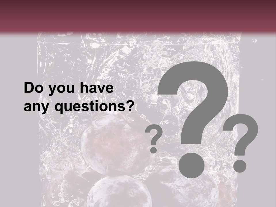 Food Nature Juicy PowerPoint Template