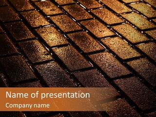 Street Stone PowerPoint Template