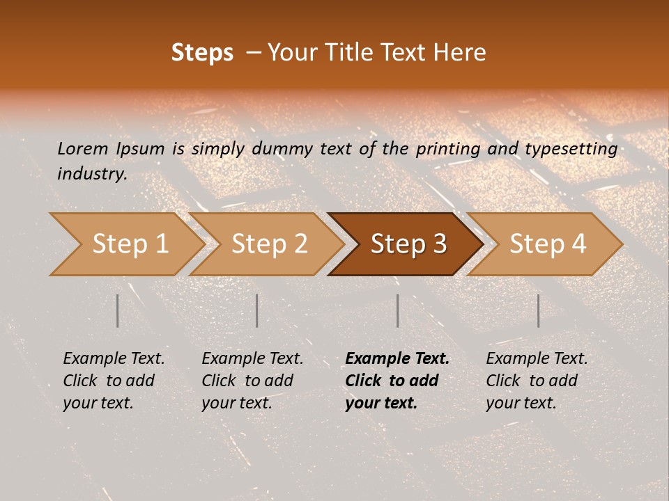 Street Stone PowerPoint Template