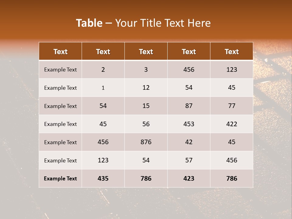 Street Stone PowerPoint Template