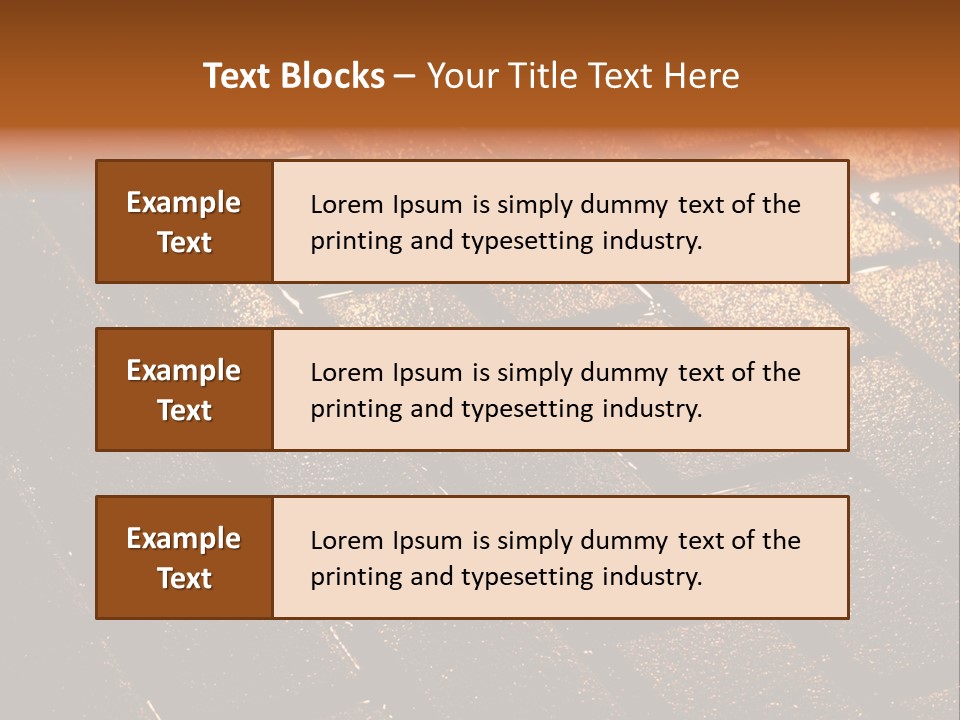 Street Stone PowerPoint Template