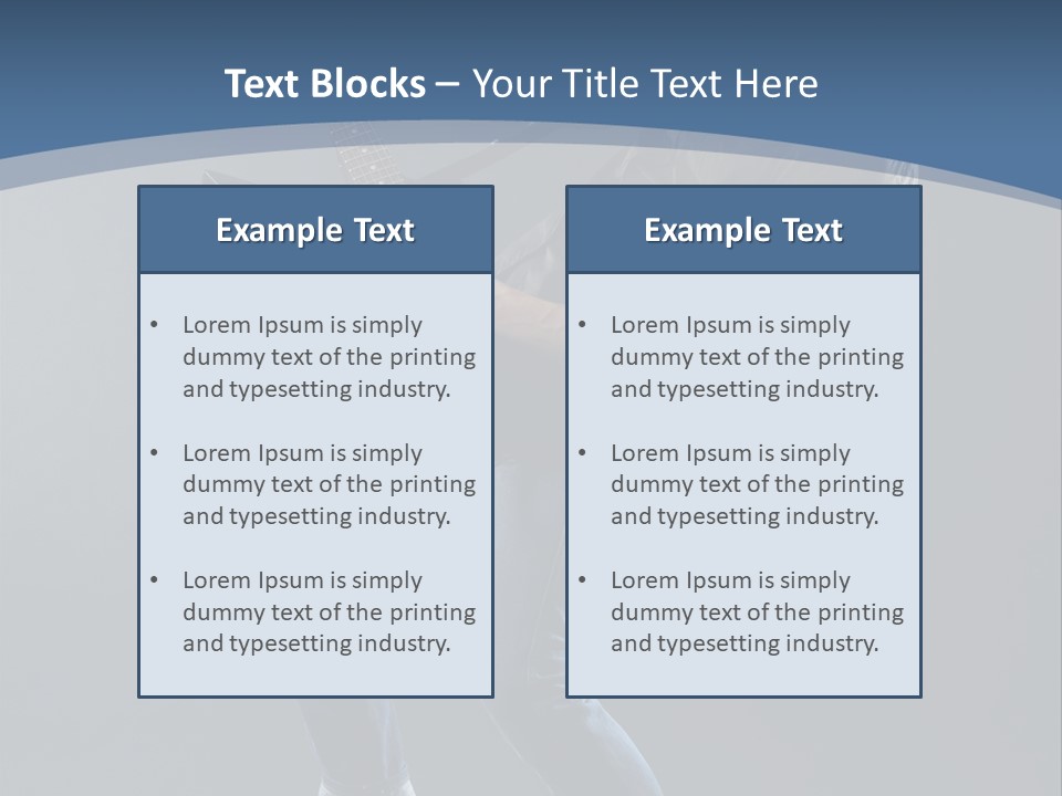 Black Guitarist PowerPoint Template