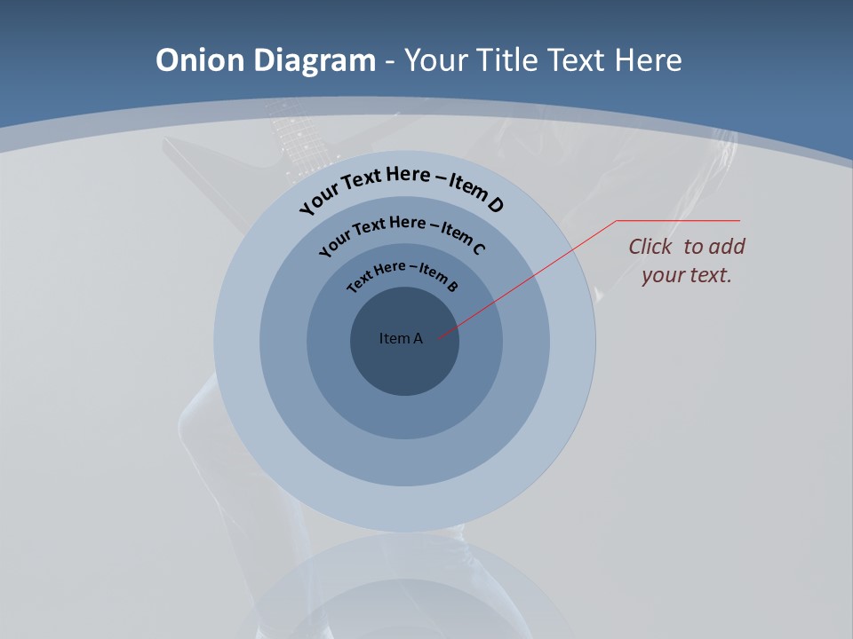 Black Guitarist PowerPoint Template