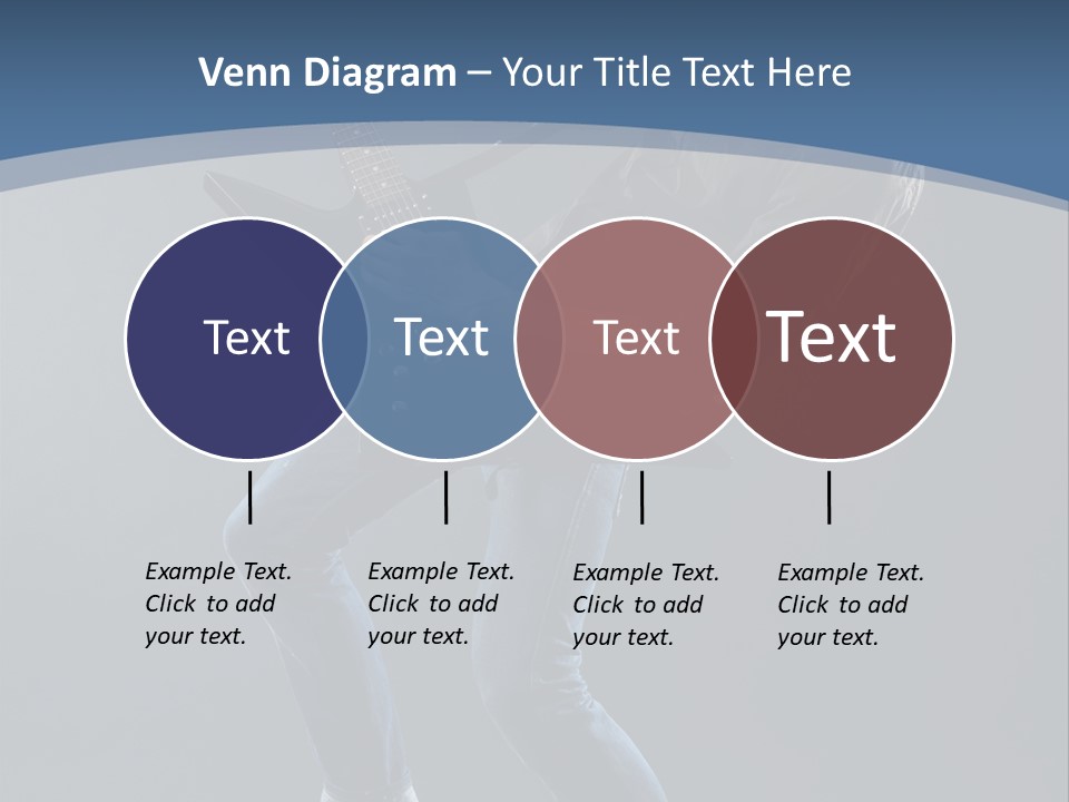 Black Guitarist PowerPoint Template